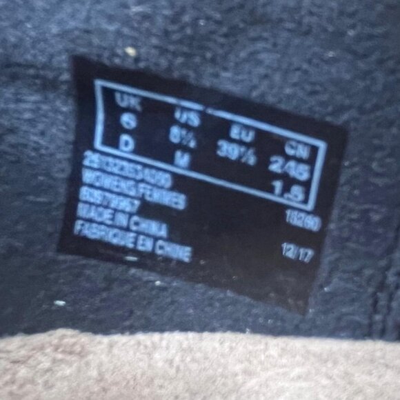 Collection by Clarks Women’s Juliet Black Leather Loafers Size 8.5 - Picture 8 of 10